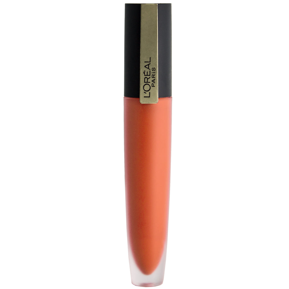 Loreal Rouge Signature Lasting Matte Liquid Lipstick 420 Achieve