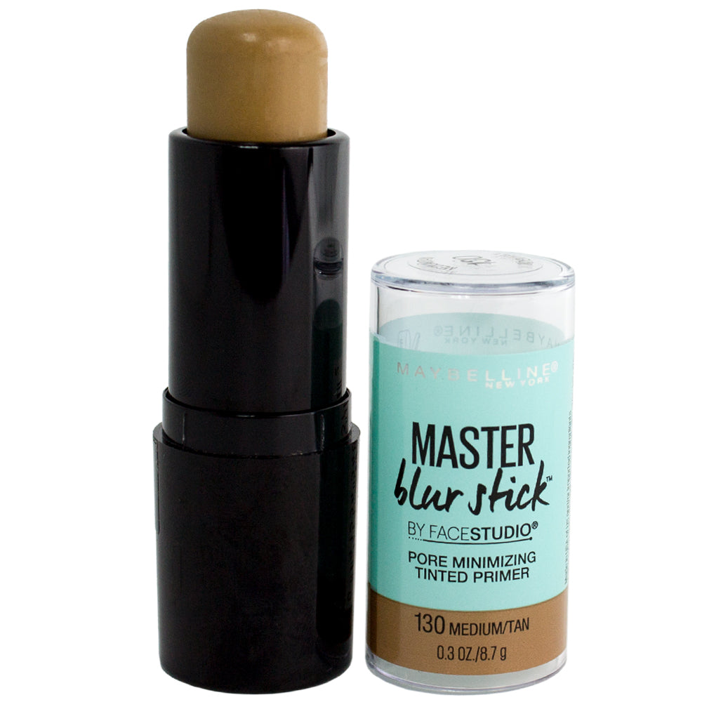 Maybelline Face Studio Master Blur Stick Pore Minimizing Primer 130 Medium Tan