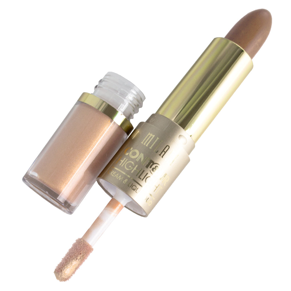 Milani Contour & Highlight Cream & Liquid Duo 03 Natural Medium