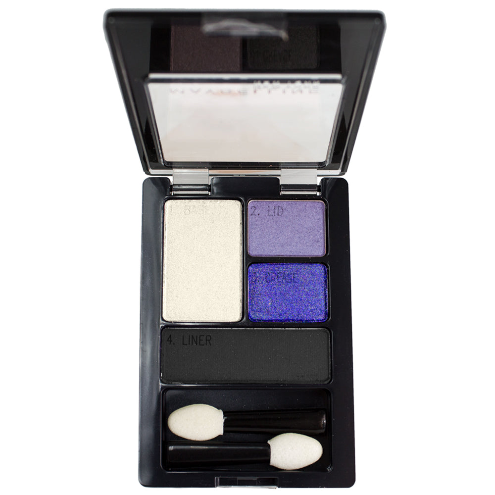 Maybelline ExpertWear Eye Shadow Quad 21Q Electric Blue