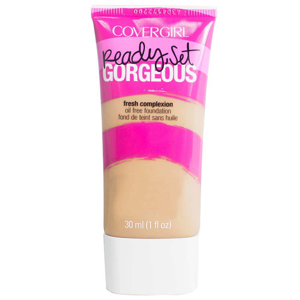 Cover Girl Ready Set Gorgeous Fresh Complexion Oil Free Foundation 115 Buff Beige