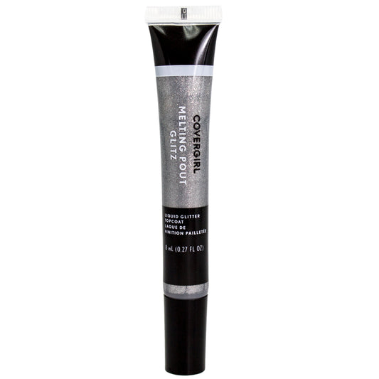 Cover Girl Melting Pout Glitz Liquid Glitter Topcoat 405 Double Platinum