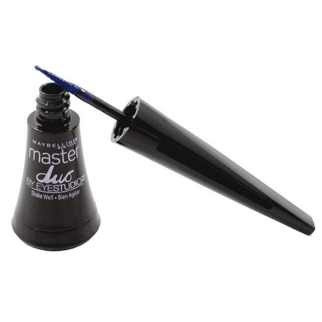 Maybelline Eye Studio Master Duo 2-in-1 Glossy Liquid Liner 520 Navy Gleam