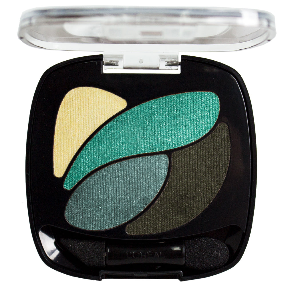 Loreal Colour Riche Dual Effects Eye Shadow Quad 290 Emerald Conquest