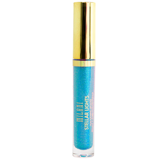 Milani Stellar Lights Holographic Lip Gloss 02 Iridescent Blue