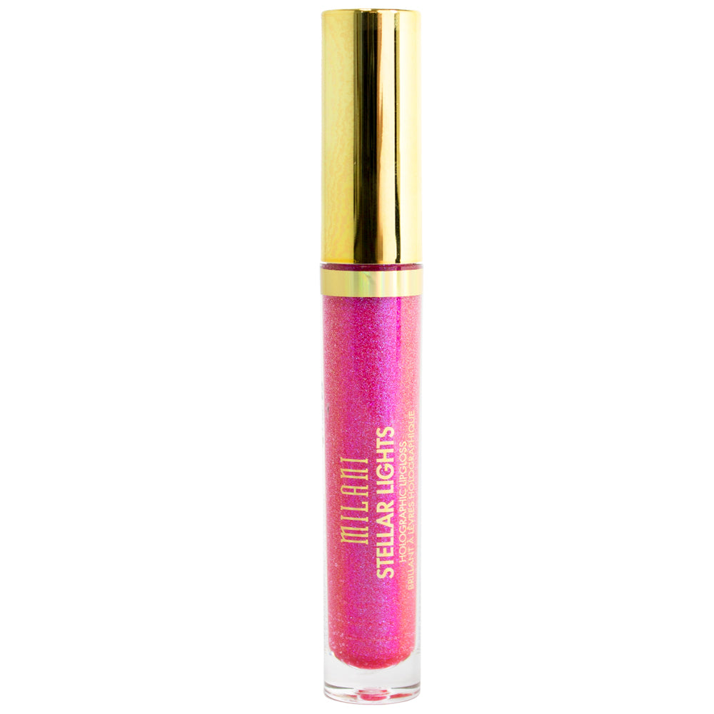 Milani Stellar Lights Holographic Lip Gloss 05 Fluorescent Fuchsia