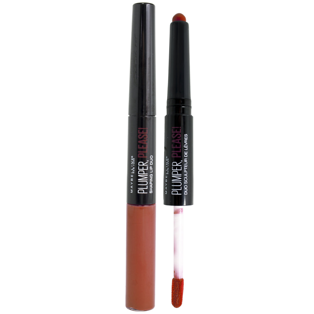 Maybelline Lip Studio Plumper, Please! Lipstick Duo 205 Close-Up