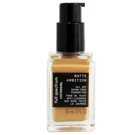 Cover Girl Matte Ambition All Day Shine-Free Foundation 210 Medium Golden