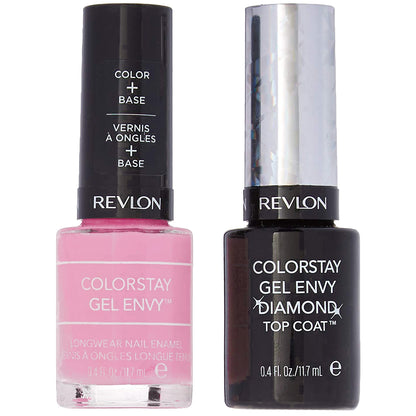 Revlon ColorStay Gel Envy Nail Enamel & Top Coat Value Pack Lucky In Love