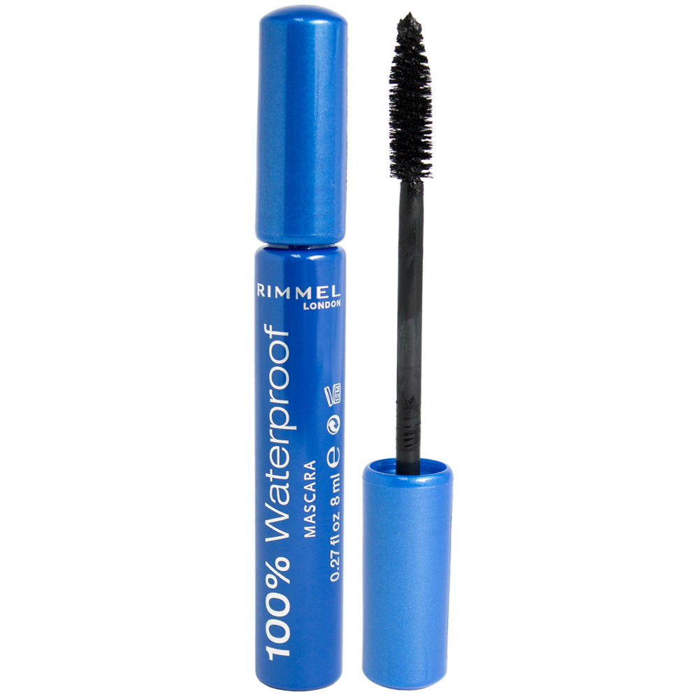 Rimmel 100% Waterproof Mascara 001 Black