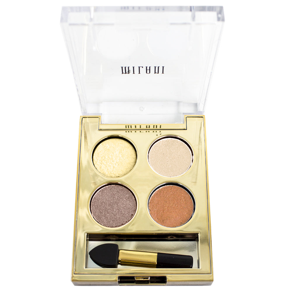 Milani Fierce Foil Eyeshine Quad Eye Shadow 01 Milan