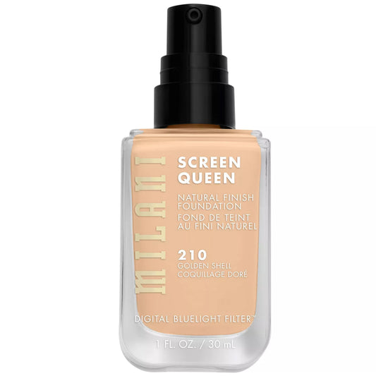 Milani Screen Queen Natural Finish Foundation 210 Golden Shell