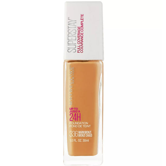 Maybelline SuperStay Full Coverage Liquid Foundation 336 Warm Bronze