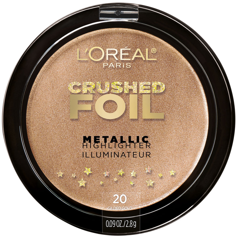 Loreal Crushed Foil Metallic Highlighter 20 Gilded Gold