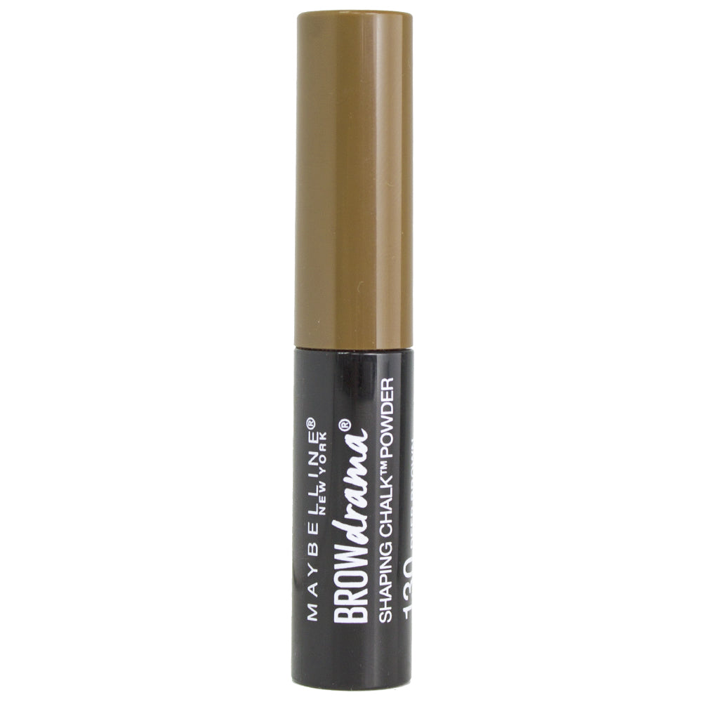 Maybelline Brow Drama Shaping Chalk Powder 120 Medium Brown