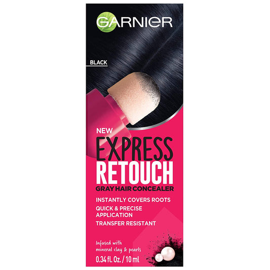 Garnier Express Retouch Gray Hair Concealer Black
