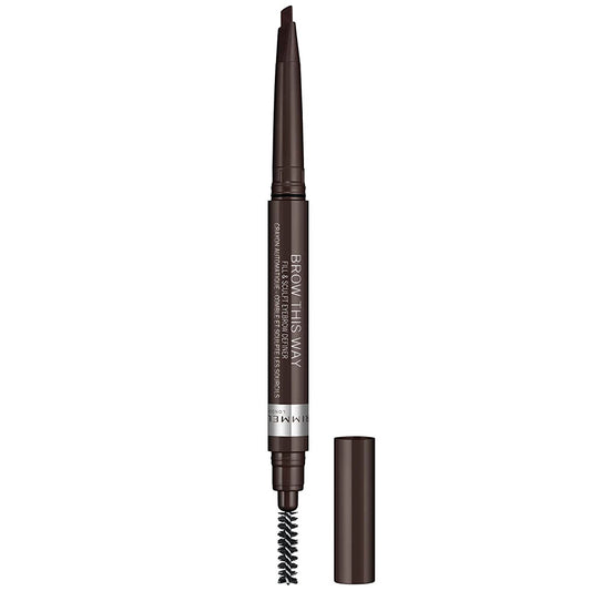 Rimmel Brow This Way Fill & Sculpt Eyebrow Definer 003 Dark Brown