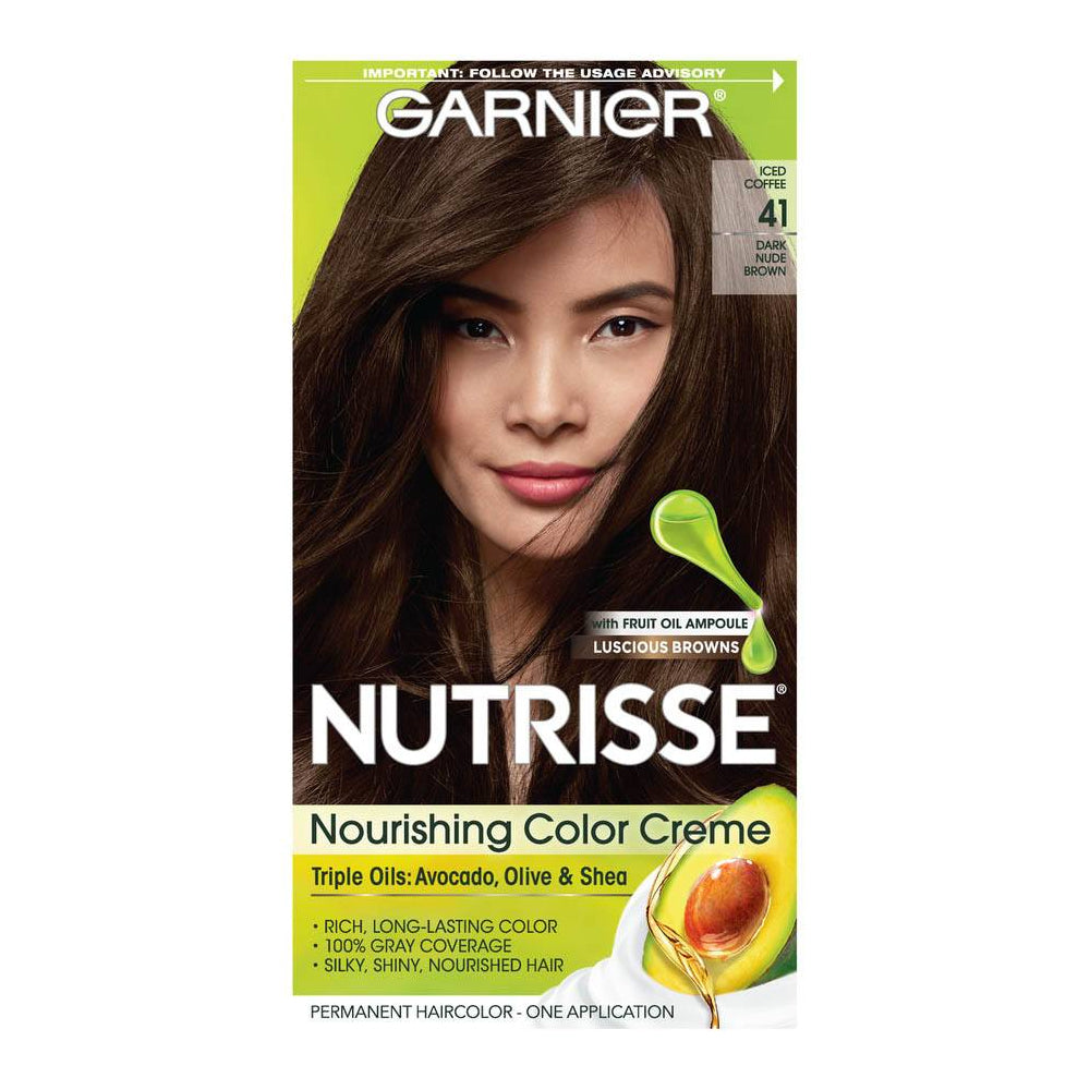 Garnier Nutrisse Nourishing Color Creme Haircolor 41 Iced Coffee