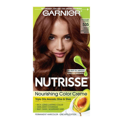 Garnier Nutrisse Nourishing Color Creme Haircolor 535 Chocolate Caramel