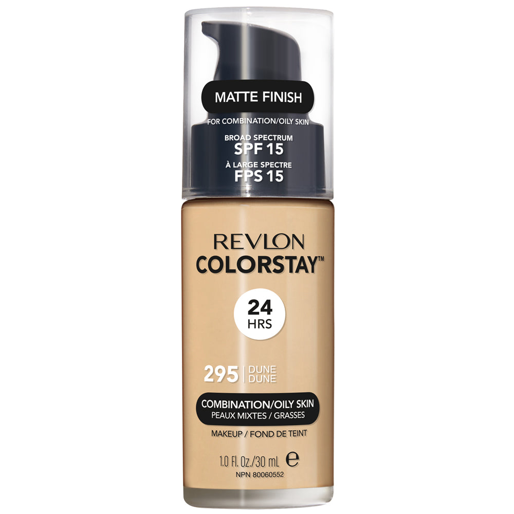 Revlon ColorStay Makeup PUMP, Combination/Oily Skin SPF 15 295 Dune