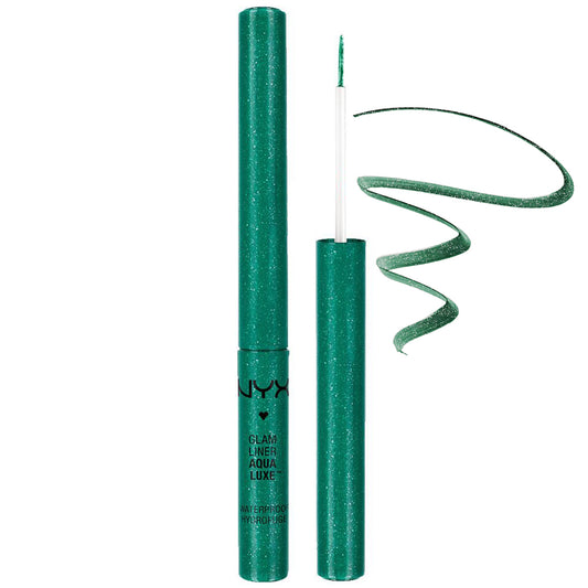 NYX Glam Liner Aqua Luxe Liquid Waterproof Eyeliner 02 Glam Lagoon