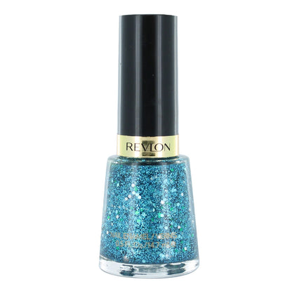 Revlon Nail Enamel, .5 fl. oz. 934 Blue Mosaic (Blue Silver Glitter)