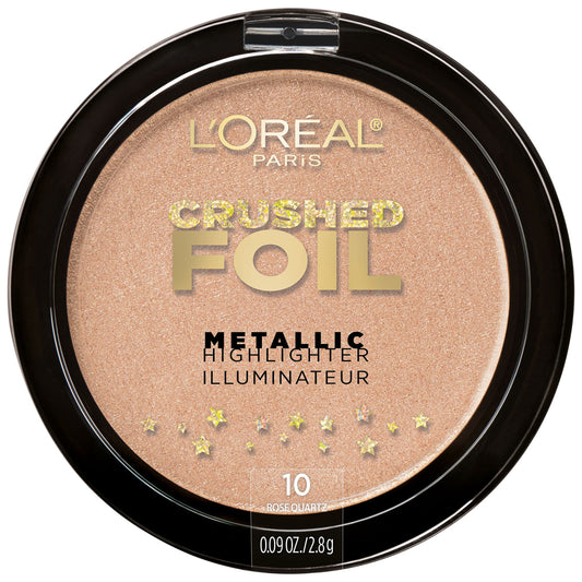 Loreal Crushed Foil Metallic Highlighter 10 Rose Quartz