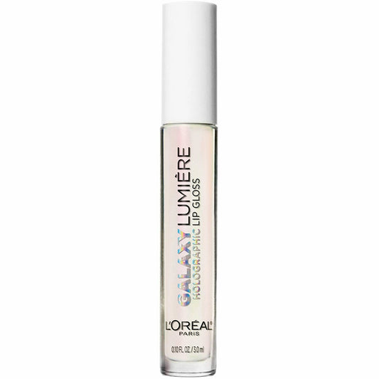 Loreal Infallible Galaxy Lumiere Holographic Lip Gloss 02 Opal Light