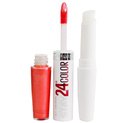 Maybelline SuperStay 24 2-Step Lip Color 210 Non-Stop Orange