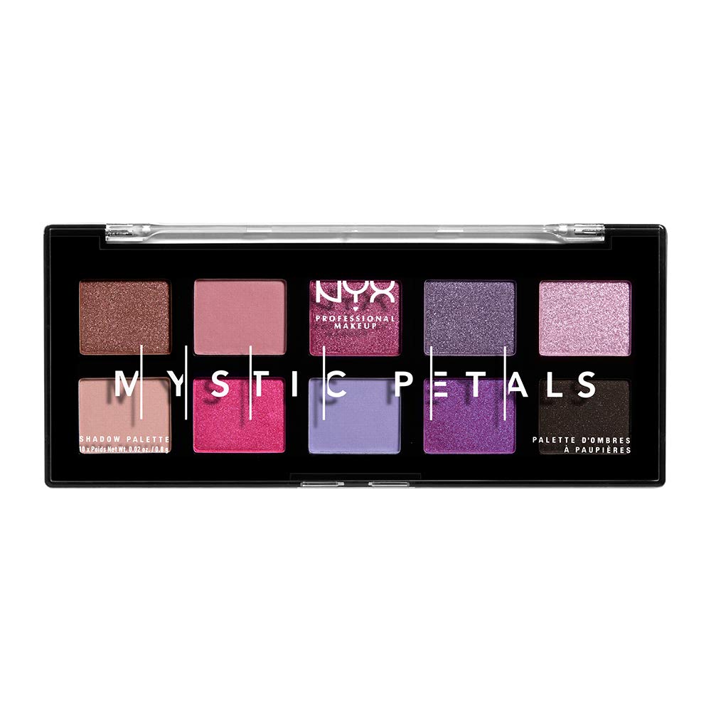NYX Mystic Petals 10-Pan Shadow Palette 01 Midnight Orchid