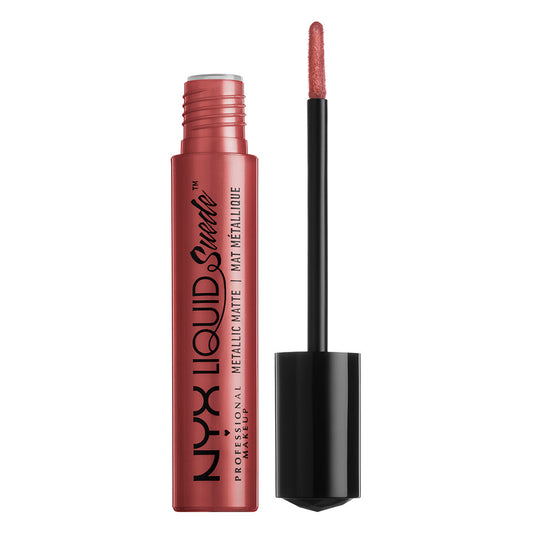 NYX Liquid Suede Metallic Matte Lipstick 30 Bella