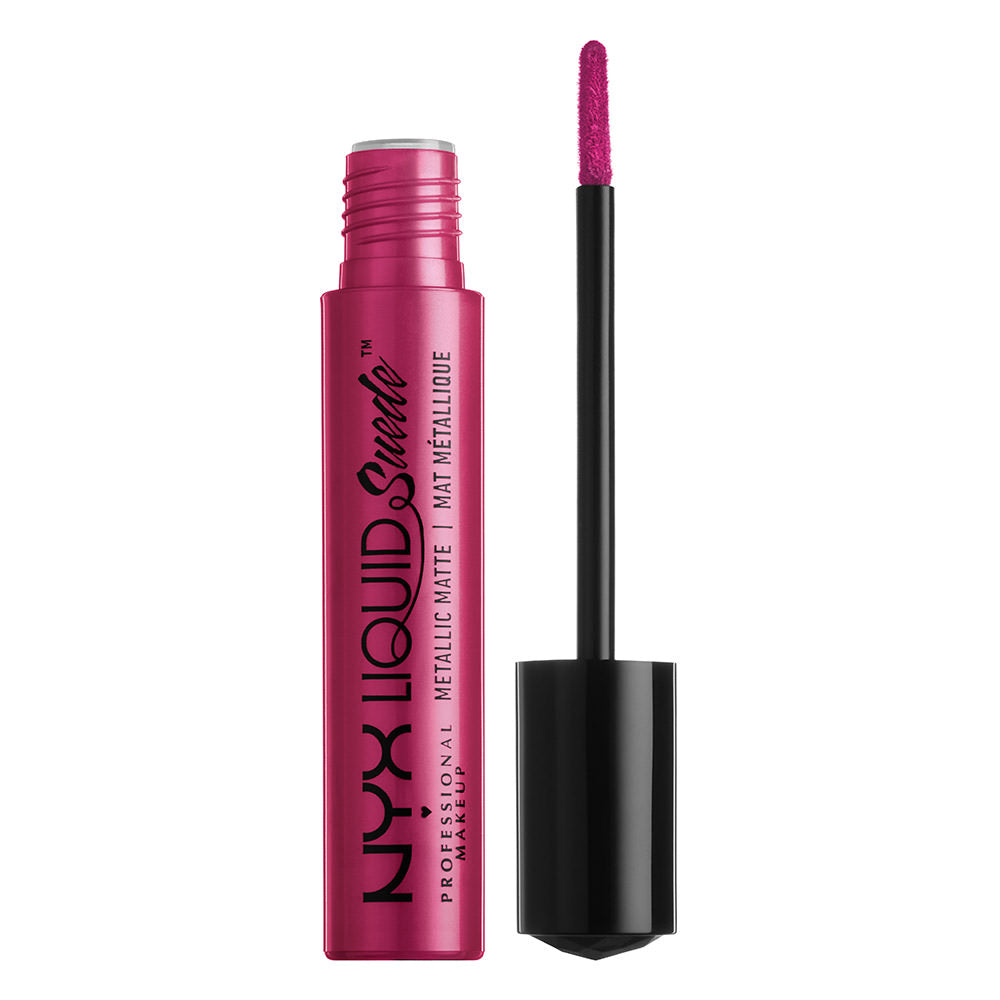 NYX Liquid Suede Metallic Matte Lipstick 33 Buzzkill