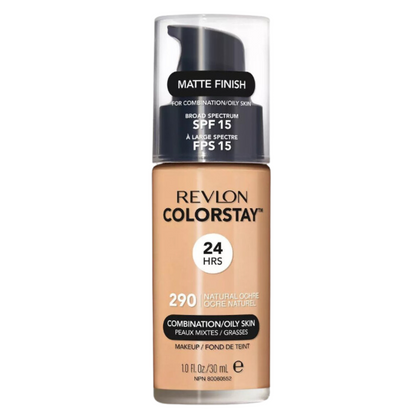 Revlon ColorStay Makeup PUMP, Combination/Oily Skin SPF 15 290 Natural Ochre