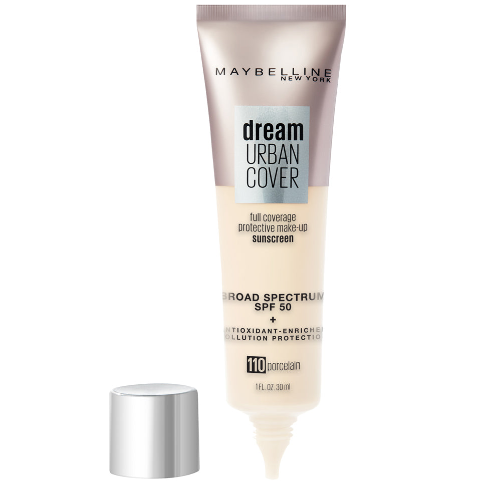 Maybelline Dream Urban Cover Full Coverage Makeup SPF 50 110 Porcelain