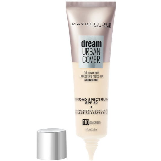 Maybelline Dream Urban Cover Full Coverage Makeup SPF 50 110 Porcelain