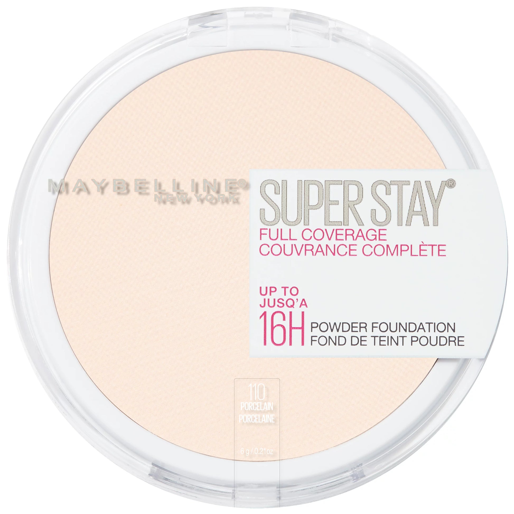 Maybelline SuperStay Full Coverage Powder Foundation 110 Porcelain