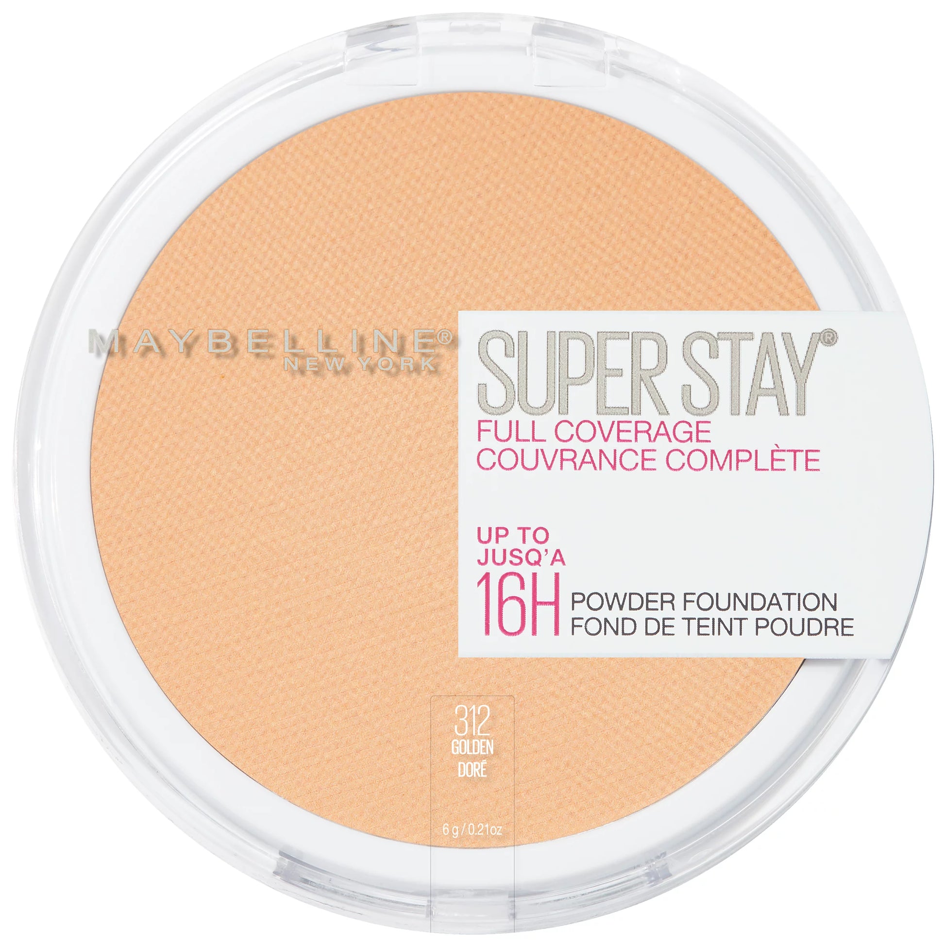Maybelline SuperStay Full Coverage Powder Foundation 312 Golden
