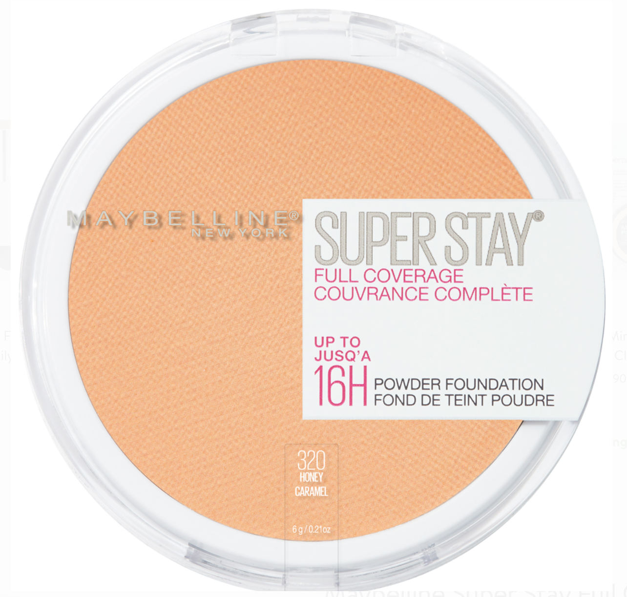 Maybelline SuperStay Full Coverage Powder Foundation 320 Honey Caramel