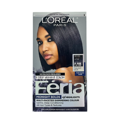 Loreal Feria Multi-Faceted Shimmering Highlighting Kit M11 Twilight Haze