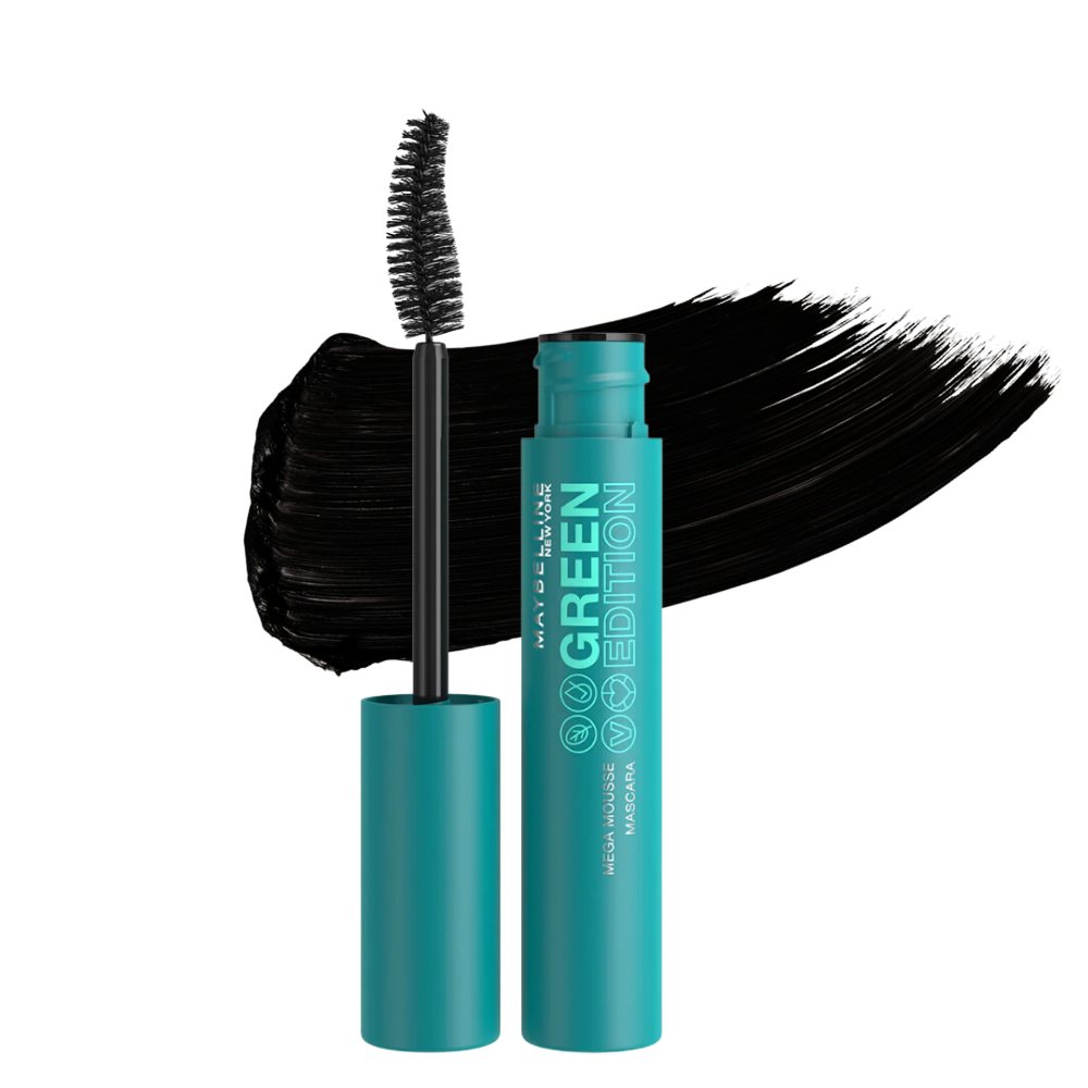 Maybelline Green Edition Mega Mousse Mascara 001 Blackest Black