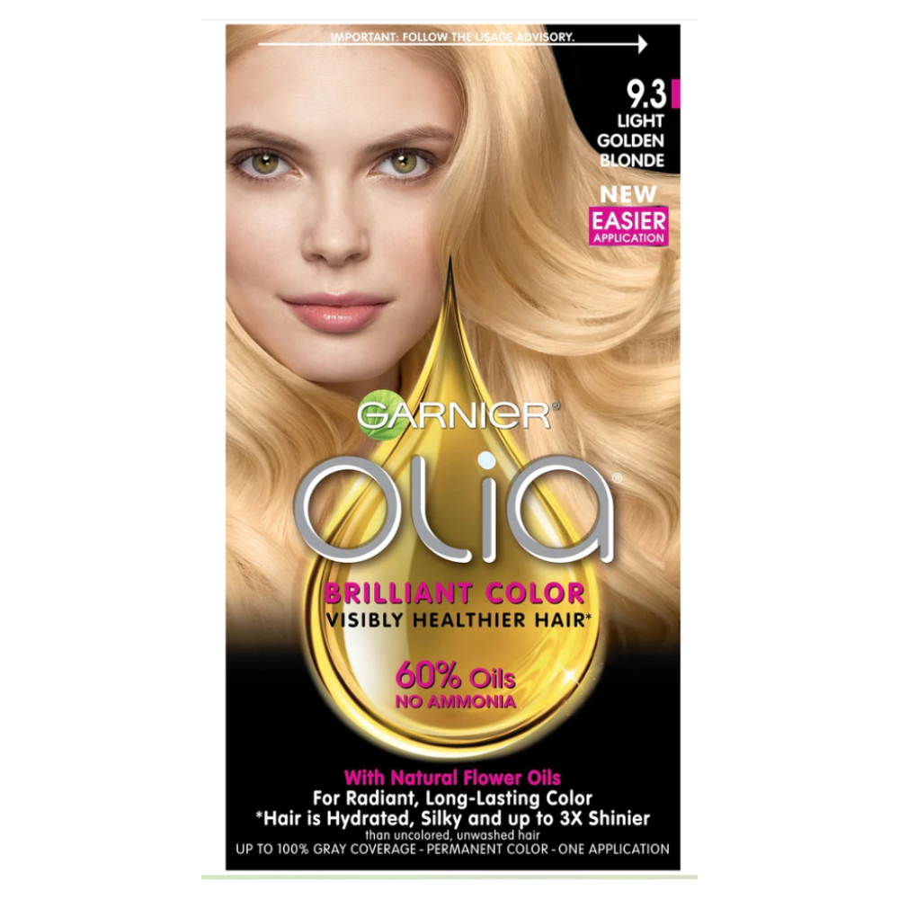 Garnier Olia Oil Powered Permanent Haircolor 9.3 Light Golden Blonde