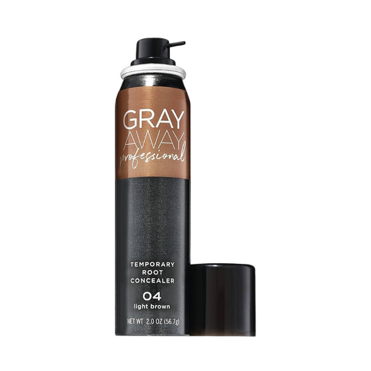 Gray Away Professional Temporary Root Concealer 2oz 04 Light Brown