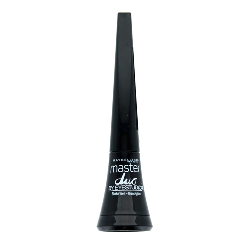 Maybelline Eye Studio Master Duo 2-in-1 Glossy Liquid Liner 500 Black Lacquer