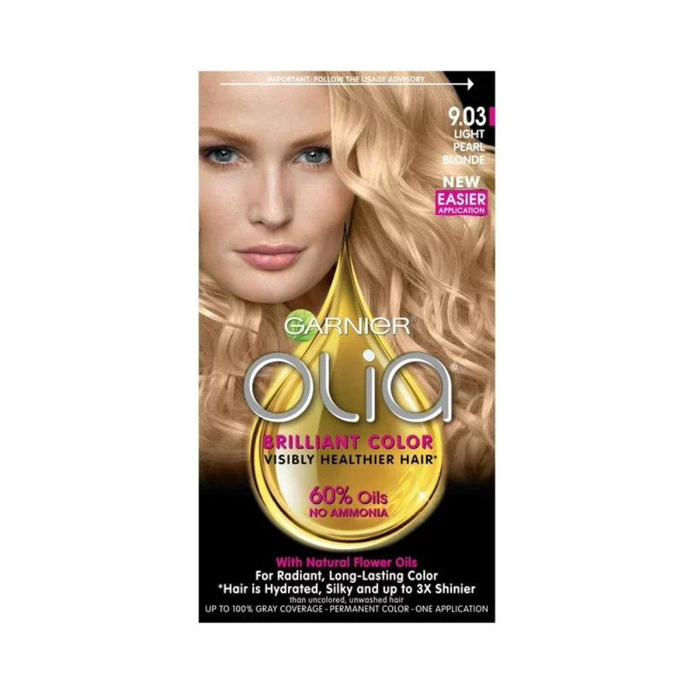 Garnier Olia Oil Powered Permanent Haircolor 9.03 Light Pearl Blonde