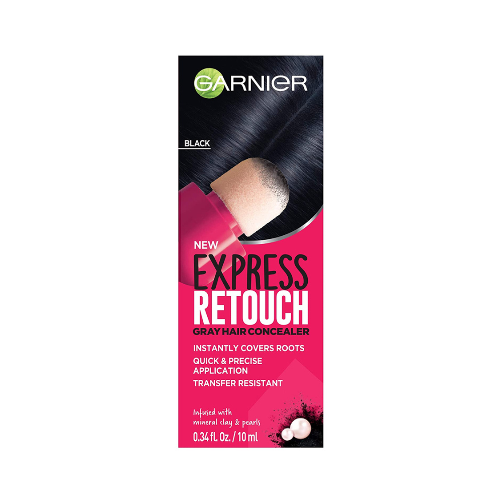 Garnier Express Retouch Gray Hair Concealer Black