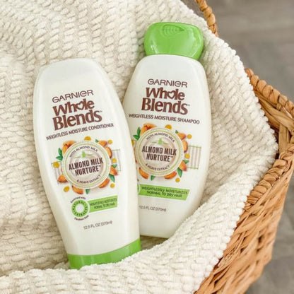 Garnier Whole Blends Weightless Moisture Conditioner with Almond Milk and Agave Extract 12.5 fl. oz.