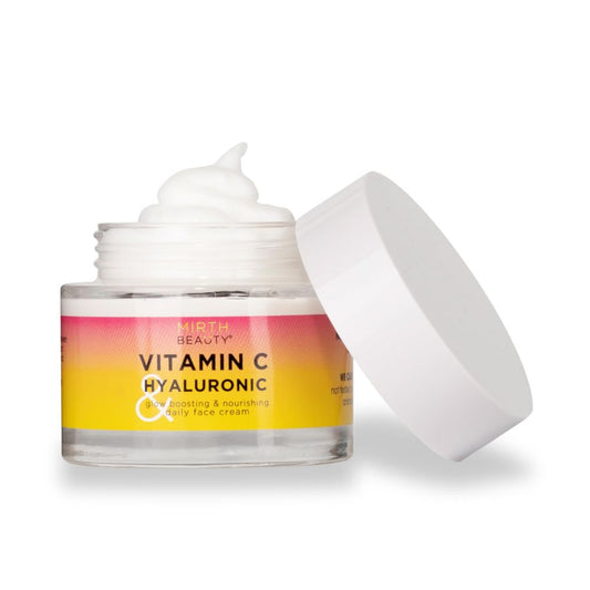 Mirth Beauty Vitamin C & Hyaluronic Face Cream 2.5 oz