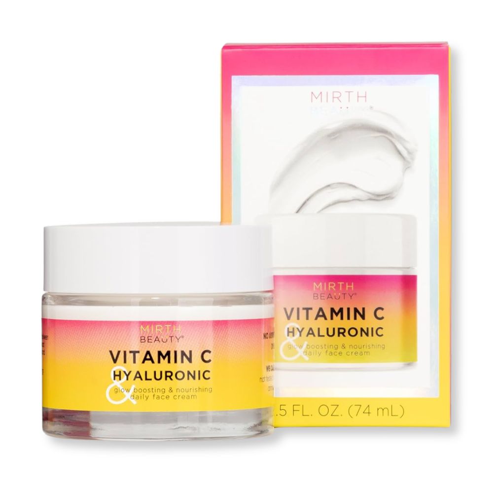 Mirth Beauty Vitamin C & Hyaluronic Face Cream 2.5 oz