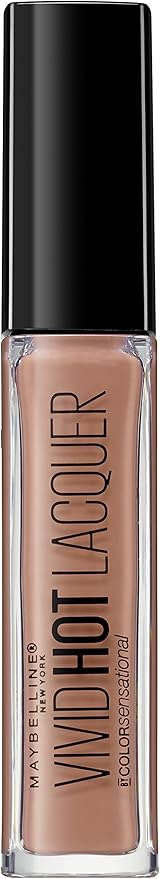 Maybelline Color Sensational Vivid Hot Lacquer Lip Gloss 64 Unreal