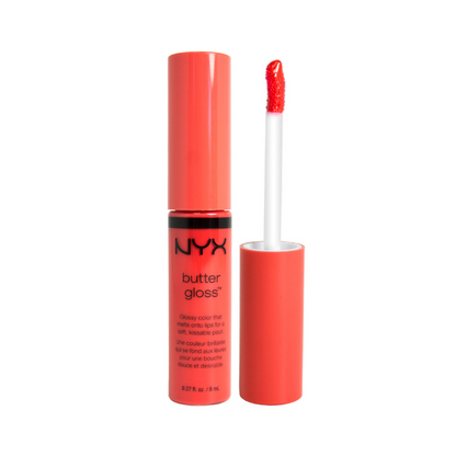 NYX Butter Lip Gloss 06 Peach Cobbler